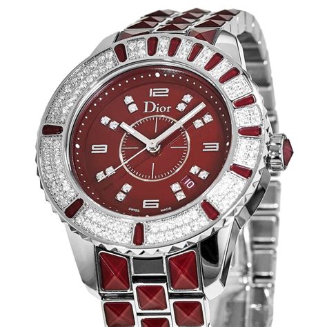 dior christal watch with diamonds|Dior Christal .